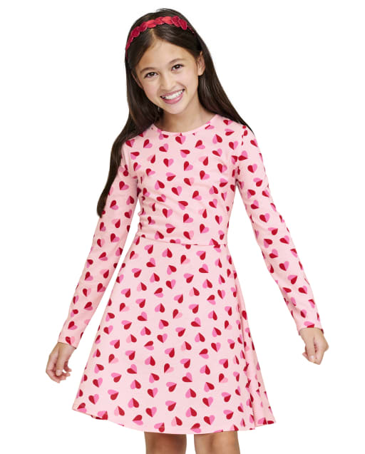 Girls Heart Everyday Dress