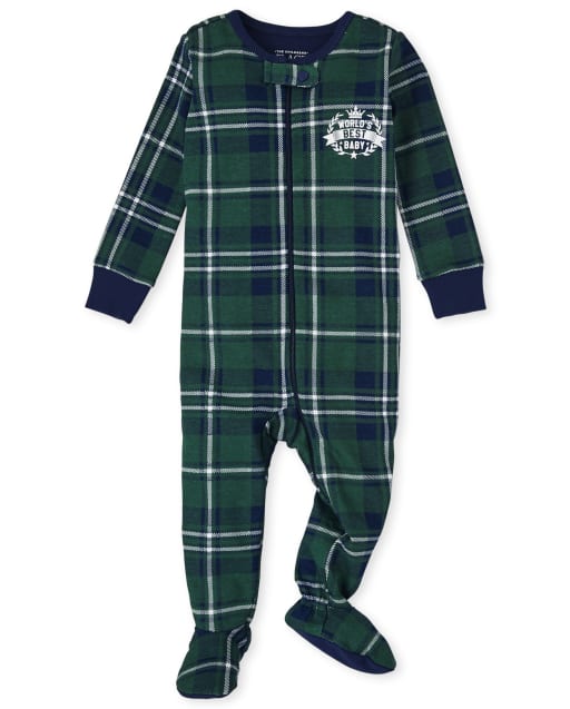 Baby And Toddler Boys Best Kid Snug Fit Cotton One Piece Pajamas