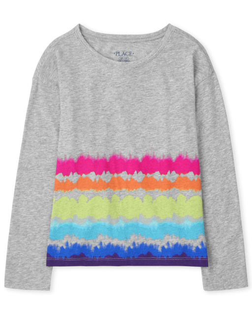 Haut tie-dye pour fille