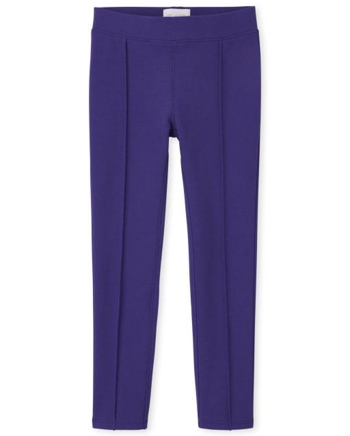 Girls Ponte Knit Pull On Jeggings