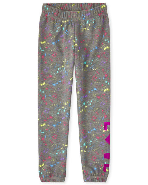 Pantalones jogger de tejido polar Love de Girls