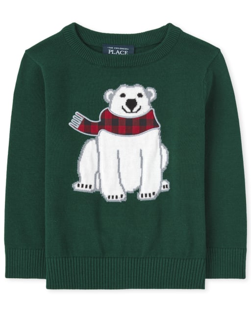 Baby And Toddler Boys Polar Bear Sweater