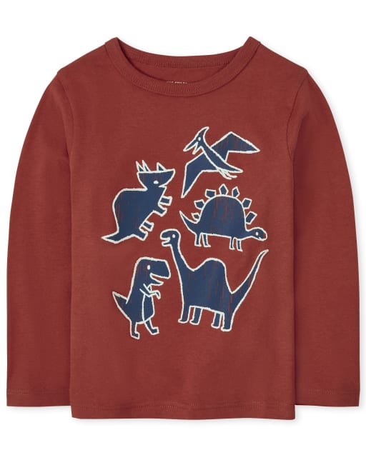 Baby And Toddler Boys Dino Graphic Tee