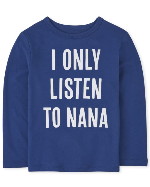 Baby And Toddler Boys Nana Graphic Tee