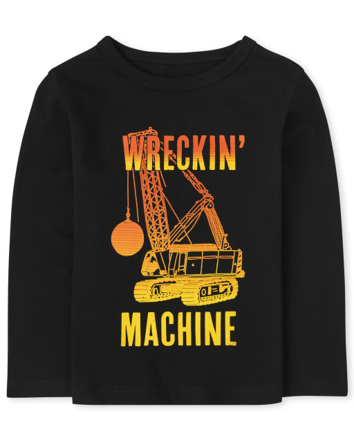Toddler Boys Wrecking Ball Graphic Tee