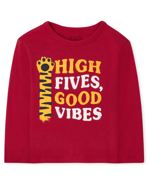 Baby And Toddler Boys Good Vibes Graphic Tee