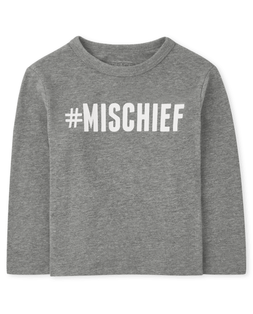 Baby And Toddler Boys Mischief Graphic Tee