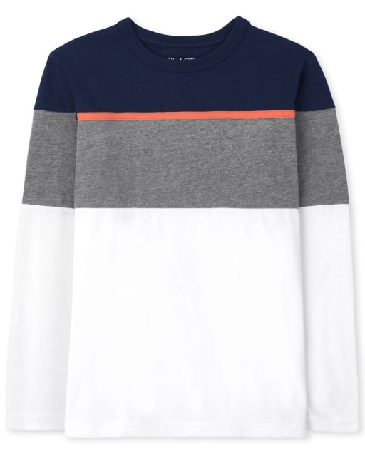 Boys Colorblock Top