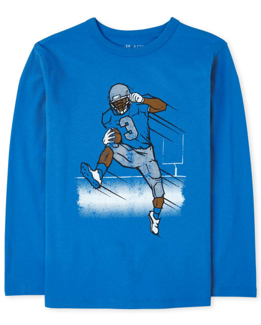 Camiseta gráfica de fútbol para niños