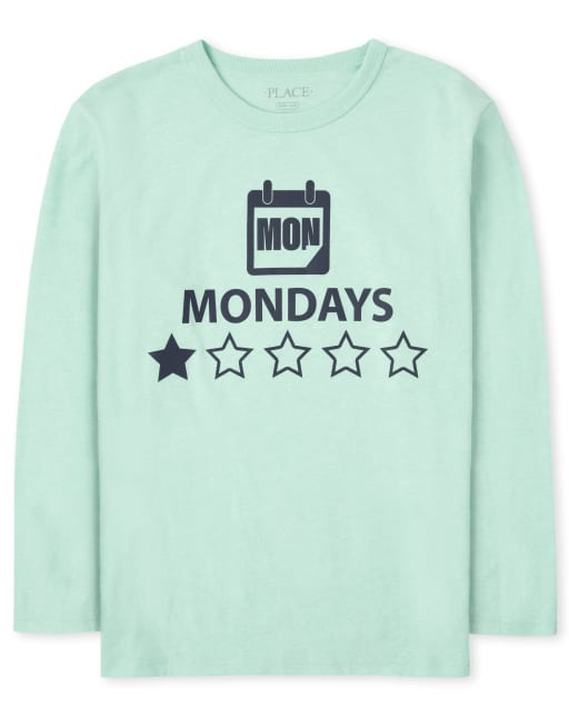 Boys Mondays Graphic Tee