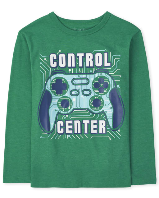 Boys Control Center Graphic Tee