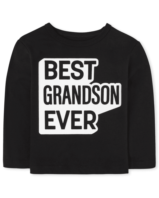Baby And Toddler Boys Matching Family Grandson Graphic Tee
