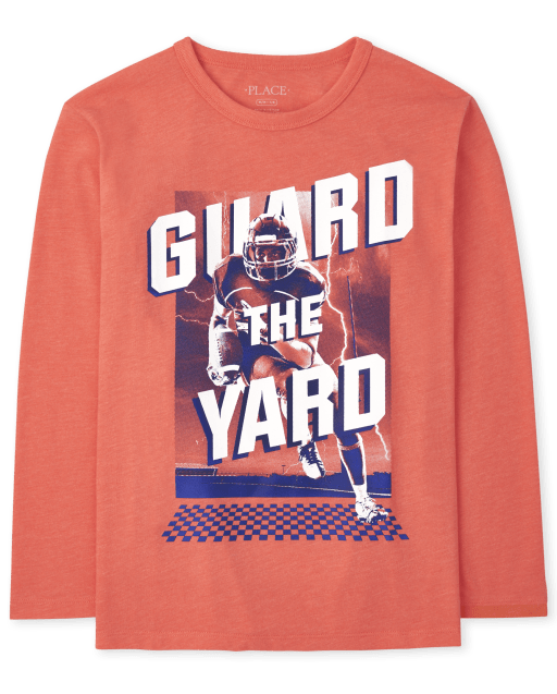 Boys Football Graphic Tee