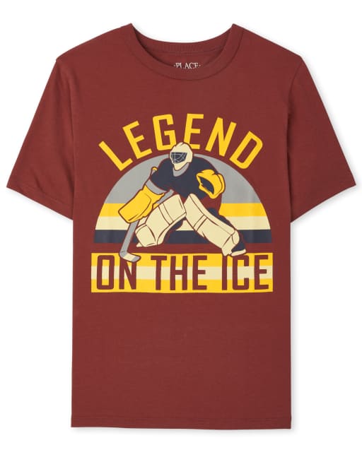 Boys Hockey Graphic Tee