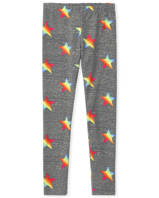 Girls Print Leggings