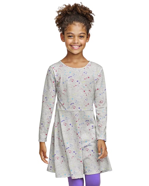 Robe de tous les jours imprimée pour filles