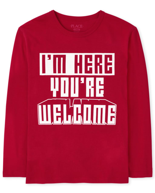 Boys I'm Here Graphic Tee