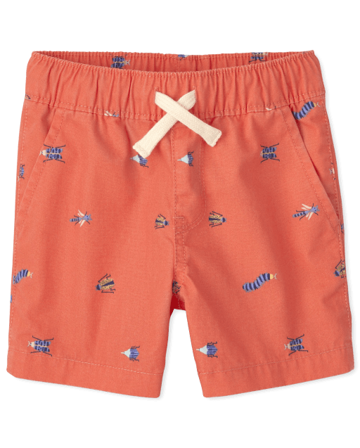 Shorts jogger estampados para bebés y niños pequeños