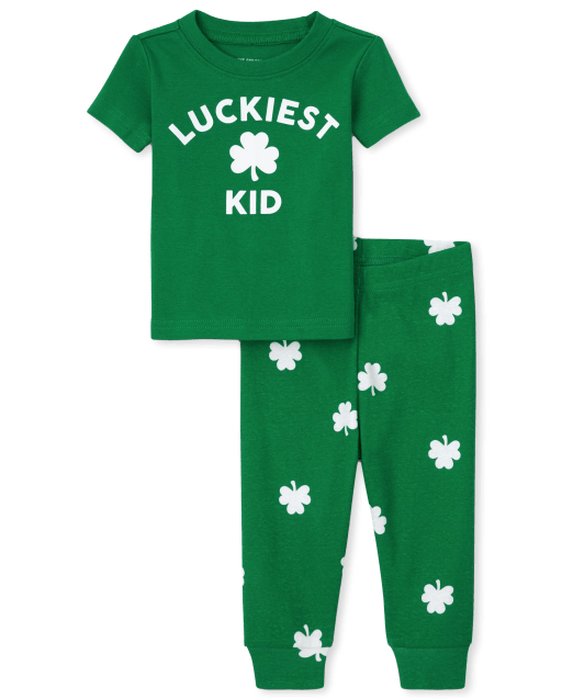 Unisex Baby And Toddler St. Patrick's Day Snug Fit Cotton Pajamas