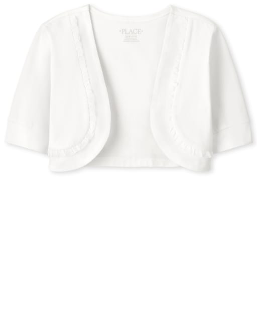 Bolero con volantes para niñas