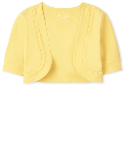 Bolero con volantes para niñas
