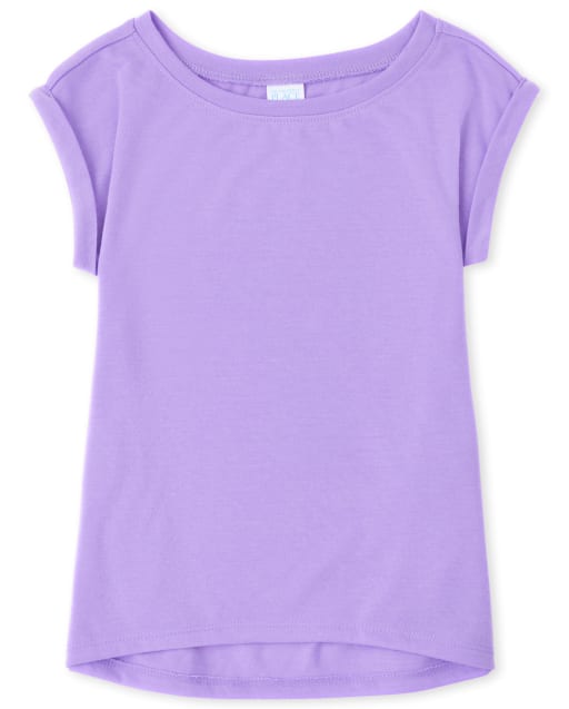 Girls High Low Pajama Top