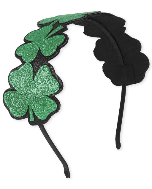 Girls St. Patrick's Day Shamrock Headband