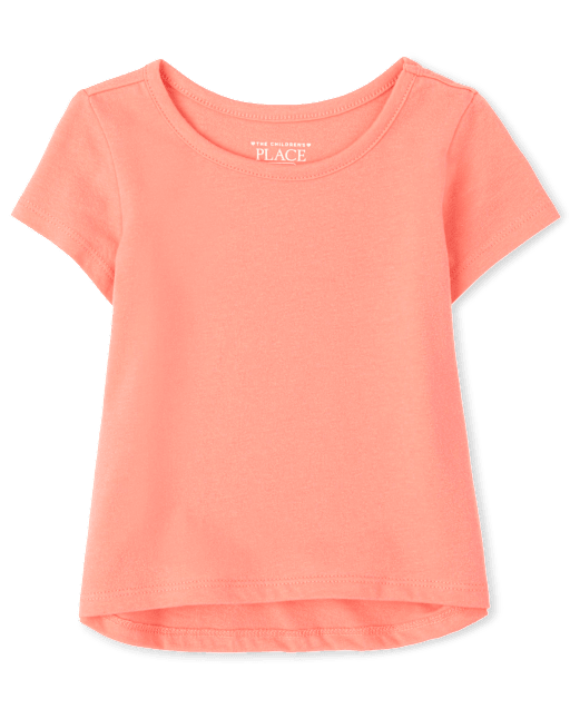 Baby And Toddler Girls High Low Tee Shirt