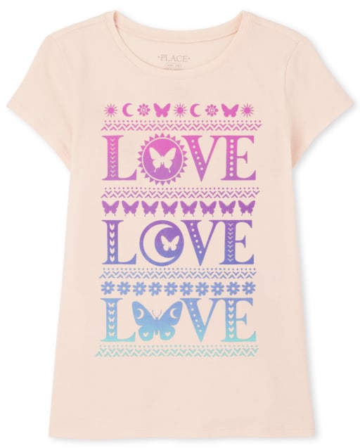 Camiseta estampada Girls Love