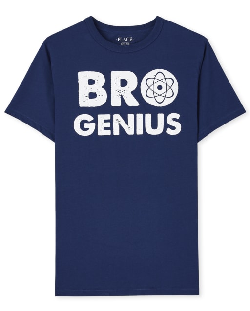 Boys Bro Genius Graphic Tee