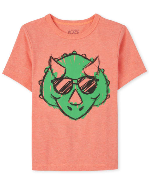 Camiseta con gráfico de Dino para bebés y niños pequeños