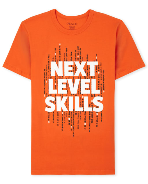 T-shirt graphique Next Level Skills pour garçon