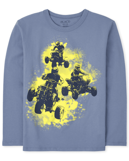 Boys Quad Graphic Tee
