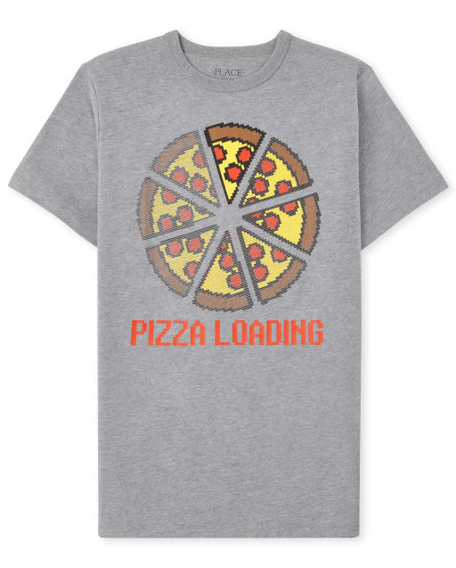T-shirt graphique pizza pour garçons