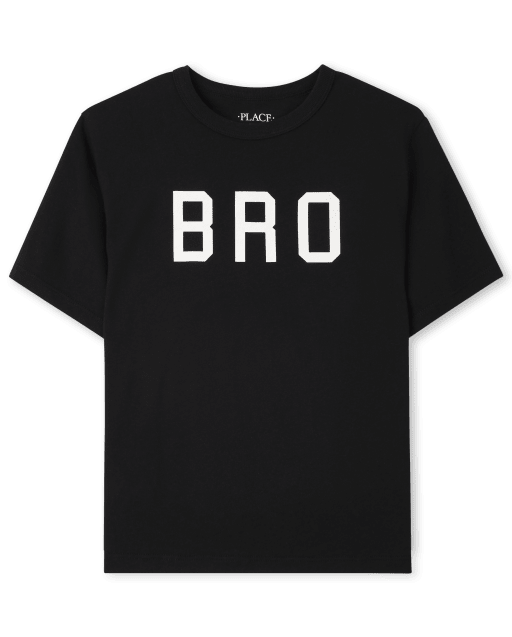 Boys Matching Family Short Sleeve Bro Graphic Tee