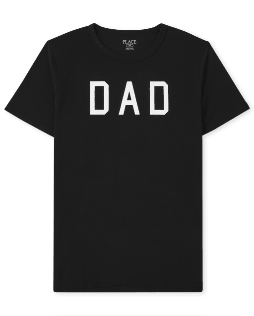 Mens Matching Family Short Sleeve Dad Graphic Tee