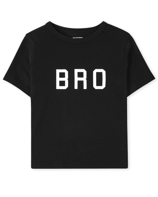 Baby And Toddler Boys Matching Family Short Sleeve Bro Graphic Tee