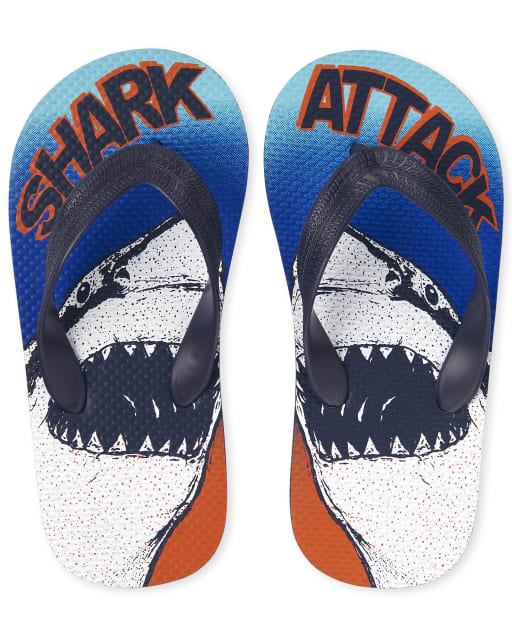 Tongs requin pour garçons