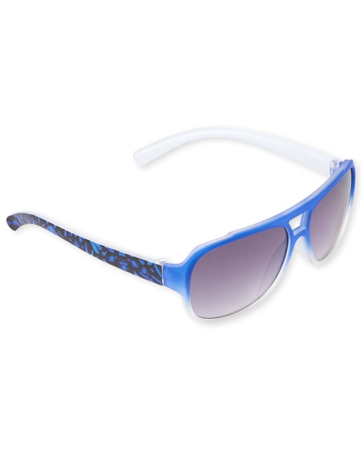 Toddler Boys Tie Dye Aviator Sunglasses