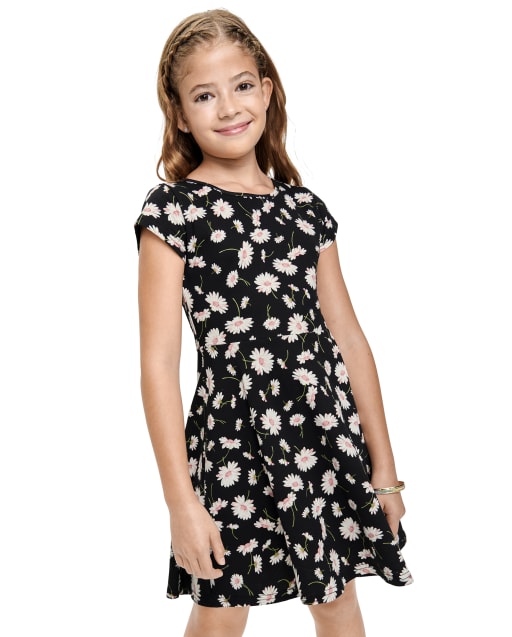 Girls Print Everyday Dress