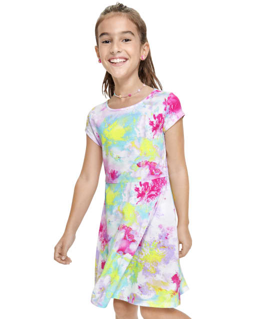 Girls Print Everyday Dress