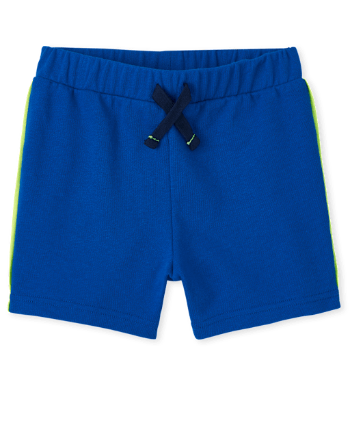 Baby And Toddler Boys Piped French Terry Shorts