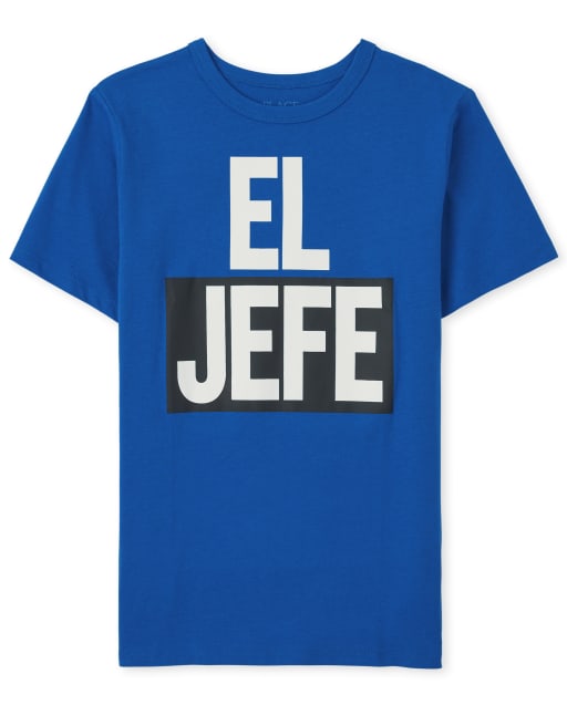 Boys El Jefe Graphic Tee