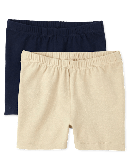 Girls Cartwheel Shorts 2-Pack - Plus