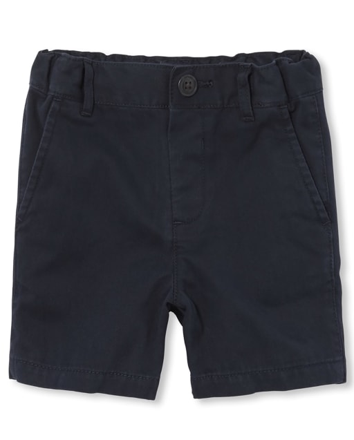 Baby And Toddler Boys Uniform Woven Stretch Chino Shorts