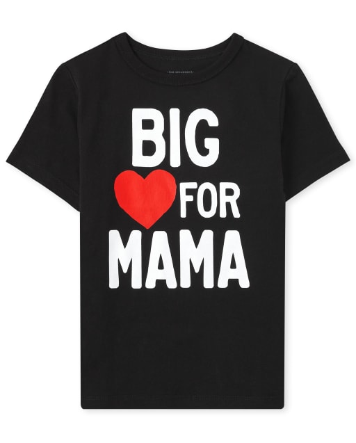 Baby And Toddler Boys Short Sleeve Mama Graphic Tee