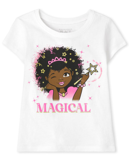 Baby And Toddler Girls Magical Graphic Tee