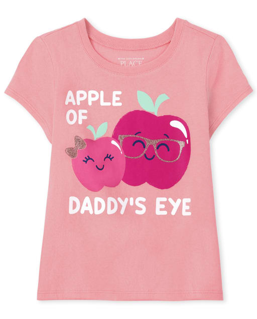 Baby And Toddler Girls Dad Graphic Tee