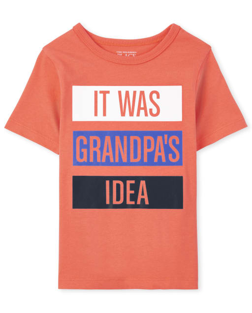 Camiseta con estampado de abuelo para bebés y niños pequeños