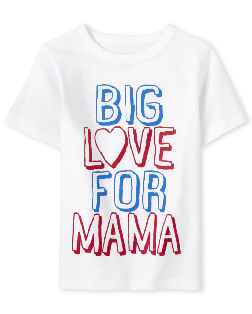 Baby And Toddler Boys Mama Graphic Tee